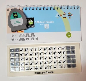 Cartucho Cricut 3 Pájaros en Desfile Vacaciones Deportes Vida Diaria Disfraces Azul - Imagen 1 de 3