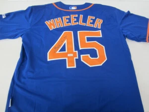 Zack Wheeler New York Mets Signed Autographed Majestic Jersey size 50 - Picture 1 of 6