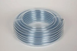 Tubo/manguera/tubo de PVC de plástico transparente - duradero - stock en el Reino Unido - envío el mismo día - Imagen 1 de 5
