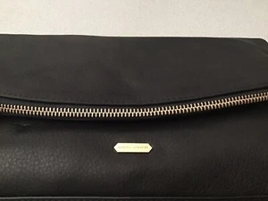 Hayden Harnett garland clutch black gold hardware - Picture 1 of 6