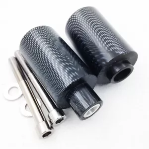 Carbon Frame Slider Crash Falling Protector Fit For Suzuki GSXR1000 2003-2004 K3 - Picture 1 of 4