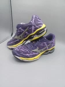 Mizuno Wave Creation 16 Womens Size 10 Running Shoes Purple Athletics SneakersVG - Picture 1 of 23