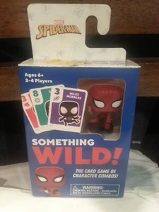 Funko Spider Man Something Wild POP Marvel Comics Card Game W/Figure NEW Easter - Picture 1 of 7