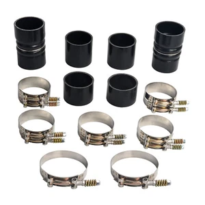 Kit de botas y abrazaderas intercooler para 99.5-03 Ford F250 F350 7.3L Powerstroke diésel - Imagen 1 de 8