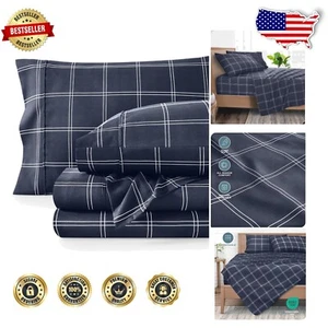 1800 Thread Count Twin XL Microfiber Sheets with Deep Pockets - Elegant Comfort - Picture 1 of 11