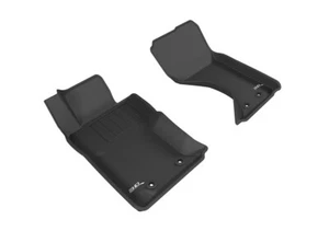 Juego de alfombrillas delanteras Kagu negras para todo tipo de clima Fit 2016-2018 Mazda Fiat - Imagen 1 de 5