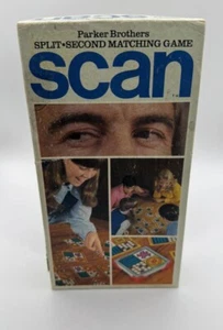 Parker Brothers 1970 Vintage Scan Card Game Matching Game Complete All Pieces - Picture 1 of 4