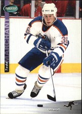 1994-95 Parkhurst SE Oilers Hockey Card #SE61 Todd Marchant