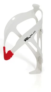 XLC Portabotellas Blanco/Rojo BC-A09 Aluminio 24g Bicicleta Bicicleta MTB Trekking NUEVO - Imagen 1 de 2