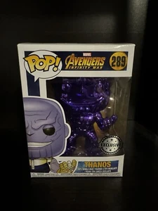 Funko Pop! Thanos #289 - Purple Chrome ~ Exclusive Infinity War Overseas Marvel - Bild 1 von 8