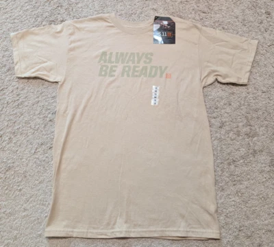 Camiseta gráfica táctica 5.11 talla M Always Be Ready manga corta cuello redondo Foto 1 de 4