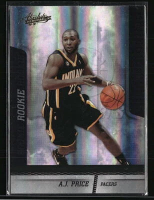 A.J. Price 2009 Panini Absolute Memorabilia #129 /499  Basketball Card - Image 1 of 2