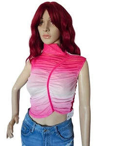 Machen Sie ein Statement in diesen Damen Ombre Netz-Tops - Bild 1 von 3