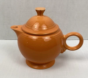 Fiesta Large Teapot With Lid Tangerine - Picture 1 of 13