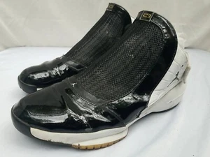 Mens Black, White  & Gold Air  Jordans West Coast Size 17 - Picture 1 of 19