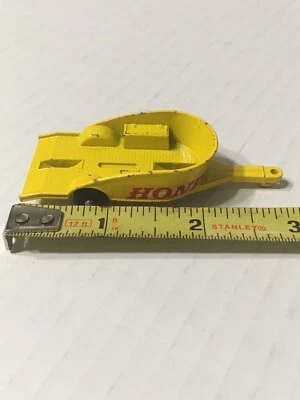 Remolque Lesney Honda Matchbox vintage años 60 hecho en Inglaterra modelo #38 solamente Foto 1 de 4