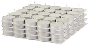 Tealight Candles, 2-Hour Burn Time, Smokeless, Set of 100 - Picture 1 of 6