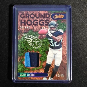 🗡️2023 PANINI ABSOLUTE FOOTBALL GROUND HOGGS PATCH GOLD /99 TYJAE SPEARS #GH-4 - Bild 1 von 1