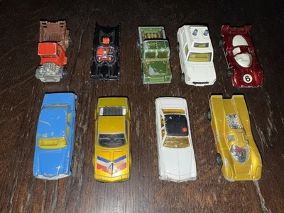 Sammlung 9 x Corgi Juniors Spielzeugautos Ferrari, Batmobile, Porsche, etc. - Bild 1 von 4