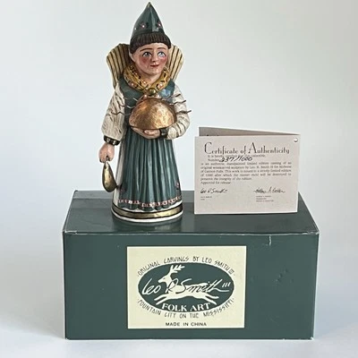 Midwest Leo Smith "Angel Of The Morning" Christmas Figurine 7.5" 237/1000 - Image 1 of 4