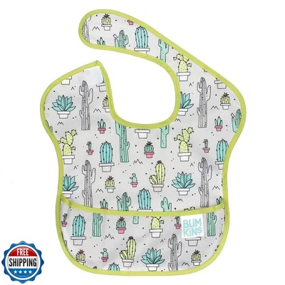Baberos Bumkins para niña o niño, SuperBib bebé y niño pequeño 6-24 meses, Essentia Foto 1 de 4