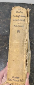 Antique The Boston Cooking School Cook Book 1914 Ed by Fannie Merritt Farmer - Picture 1 of 13