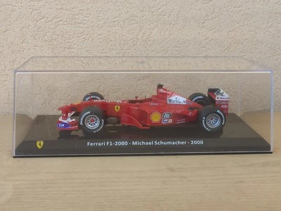 Ferrari F1 2000 Michael Schumacher 1/24 Modellino Formula 1 Die Cast Decals - Immagine 1 di 4