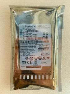 IBM 81Y9650 81Y9651 900G 10K SAS SFF 2.5 X3650M2 M3 M4 service hard disk - Picture 1 of 4