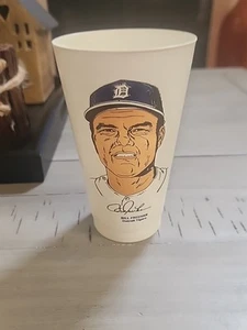 1973 7-11 Slurpee Cup BILL FREEHAN Detroit Tigers 7 Eleven - Near Mint - Picture 1 of 3
