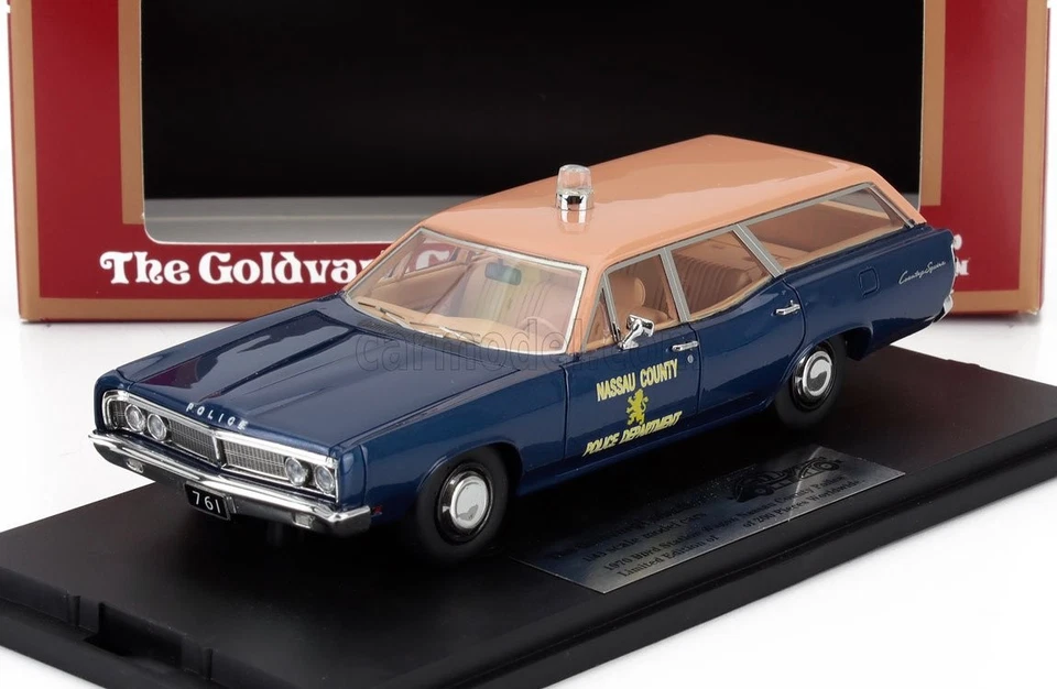 1/43 GOLDVARG - FORD USA - GALAXIE SW STATION WAGON NASSAU COUNTY POLICE GC094