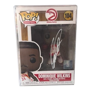 Funko Pop! Vinyl: Dominique Wilkins #104 Signed. JSA Certification - Picture 1 of 5