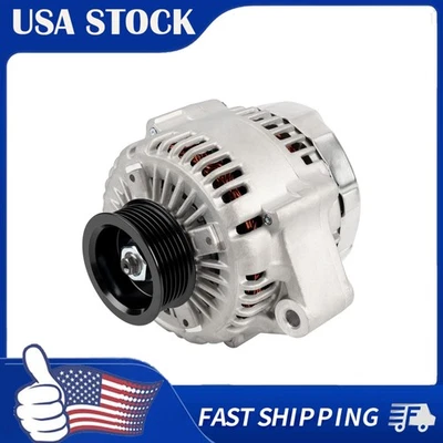 Alternador 13835N compatible con 02-2003 Acura TL 3,2 L 2001 Acura CL 3,2 L 105A 12 V CW Foto 1 de 4