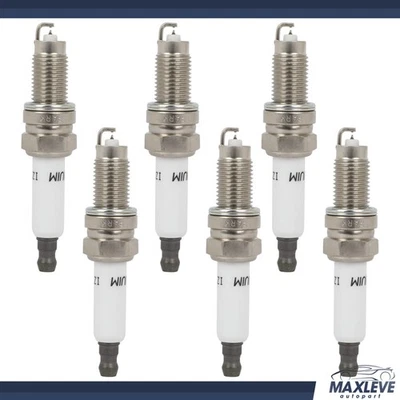 6Pcs Iridium Spark Plugs For Audi A3 Quattro 2007-2008 VW Eos 3.2L 2006-2009 - Image 1 of 4