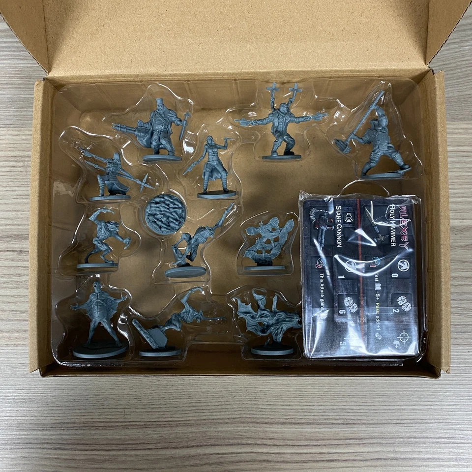 Slayer Kickstarter Exclusives The Order Of Vampire Hunters Jeu De Plateau Add On - Photo 1/4