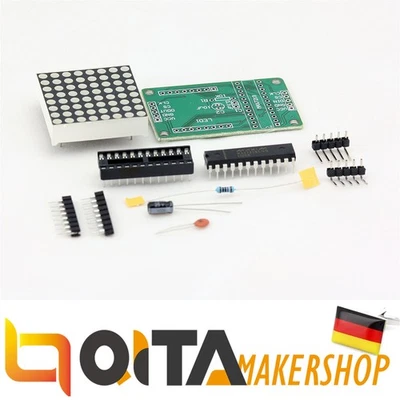Dot Led Matrix Modul 8x8 Display Matrix MAX7219 MCU Control Display DIY Set - Bild 1 von 2