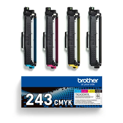 Brother TN-243CMYK Toner Sparset schwarz, cyan, magenta, gelb (4 Stück) - Bild 1 von 4
