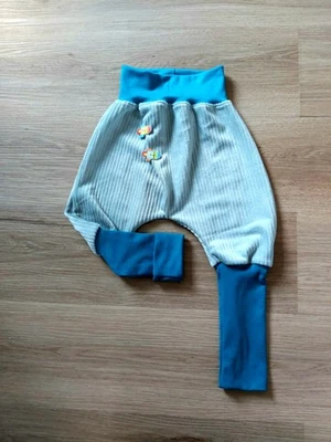  Cord-Knickerbocker- Pumphose,mitwachsend,neu,Unikat,selfmade,Gr.98/104,Freizeit - Bild 1 von 2