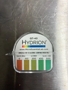 PH-Teststreifen für Reinigungstests bis 500 ppm - Bild 1 von 2