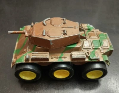 Vintage Tootsie Toy Military Mark 2 Diecast Tank 1970s Brown Camo - Image 1 of 4