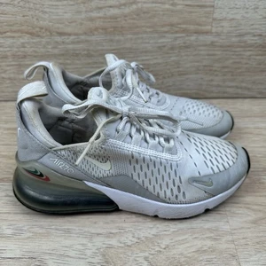 Nike Air Max 270 GS Pure Platinum Black Lightning Shoes DV7056-100 Size 4y - Picture 1 of 10