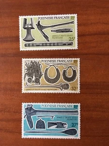 POLYNESIE NUM 288-290 ** MNH Armes ANNEE 1987 - Imagen 1 de 1