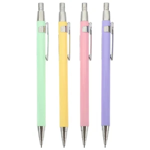  Set 4 Pezzi Matite Piombo Colore Automatico Ricambio Nucleo Meccanico - Foto 1 di 12
