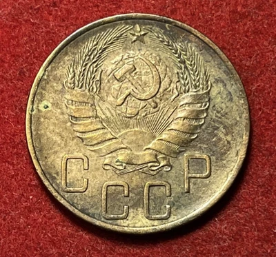 Russia 5 Kopeks 1940 Aluminum-Bronze Coin Y#108 T8558 - Image 1 of 2