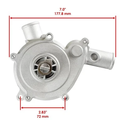 Water Pump Assembly for Polaris Ranger Crew 900 Except Diesel 2014-2015  1204476 - Image 1 of 4