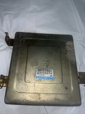 1990-1994 Mitsubishi Eclipse engine computer unit ECU 1.8L manual MD159561 W1 - Image 1 of 4