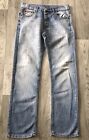 Lee Cooper Mens Straight Leg Jeans, button Fly, 30 R, Blue,Great Condition J 176