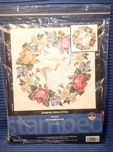 De colección. Janlynn "Corona de colibrí" Estampado Punto de Cruz #074-0100 - Imagen 1 de 5