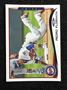 PEDRO FLORIMON #568 2014 Topps Béisbol Cantidad Minnesota Twins - Imagen 1 de 2