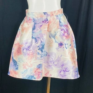 Amy Byer Floral Skirt girls size 14 - Picture 1 of 5