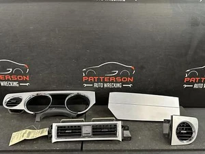 10-14 FORD MUSTANG SET OF SPEEDOMETER DASH TRIM VENT CLUSTER BEZELS - Picture 1 of 10